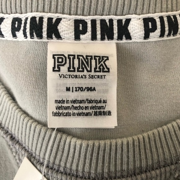 PINK Velvet Crewneck Sweater! - Picture 3 of 4